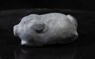 和田玉青花小猪制作教程第四篇